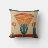 エジプトアールデコ縁ど クッション (正面)