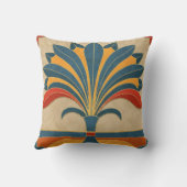 エジプトアールデコ縁ど クッション (裏面)