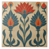 エジプトアールデコ縁ど タイル (正面)