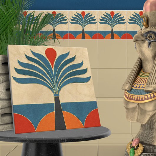 エジプトアールデコ縁ど タイル