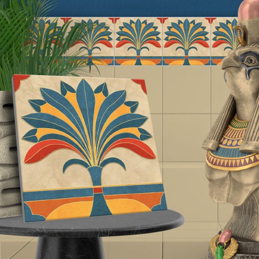 エジプトアールデコ縁ど タイル