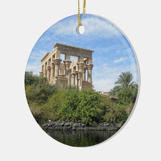 エジプトオーナメントカスタマイズ-  セラミックオーナメント (左)