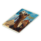 エジプトギザピラミッドVintage Travel マグネット (左側)