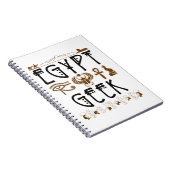 エジプトギーク古代エジプト考古学 ノートブック (右側)