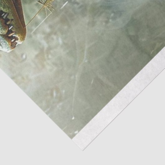 エジプトスタイルアリゲーターデコページ 薄葉紙 (詳細)