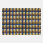 「エジプトスタイル」ラッピング紙シートセット ラッピングペーパーシート (正面2)