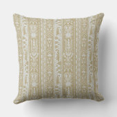 エジプトストライプリバイバルの砂金 クッション (裏面)