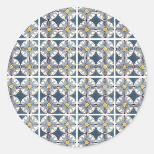 エジプトデザイン#10アットエムポリオモファ ラウンドシール (正面)