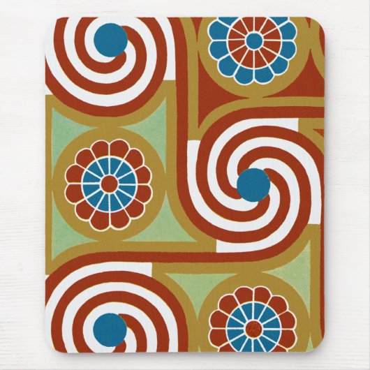 エジプトデザイン#4アットエムポリオモファ マウスパッド (正面)