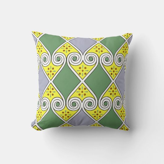 エジプトデザイン#9アットエムポリオモファ クッション (正面)