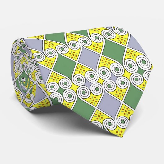 エジプトデザイン#9アットエムポリオモファ ネクタイ (ロール)