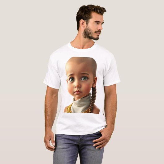 エジプトノーブル顔 Tシャツ (正面フル)