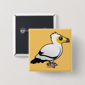 エジプトハゲワシ 缶バッジ (正面&裏面)