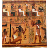 エジプトパピ王室のルス シャワーカーテン (正面)