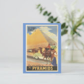 エジプトビンテージトラベルはがき ポストカード (スタンド正面)