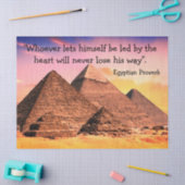 エジプトピラミッドティッシュペーパー 薄葉紙 (クラフト)