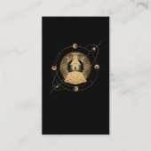 エジプトピラミッド星占いエジプト聖幾何学 名刺 (正面)