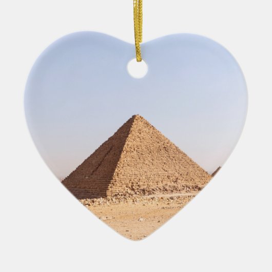 エジプトピラミッド セラミックオーナメント (正面)