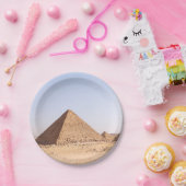 エジプトピラミッド ペーパープレート (パーティー)