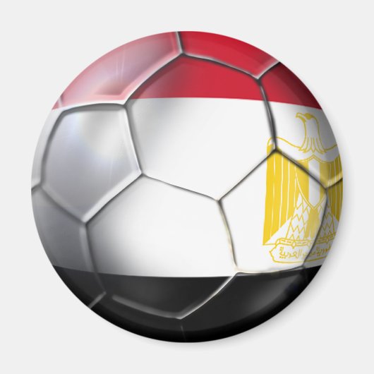 エジプトファロアサッカーファンギア マグネット (正面)