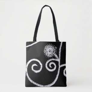 エジプトフローラデザイン トートバッグ