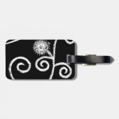 エジプトフローラデザイン ラゲッジタグ (裏面横)