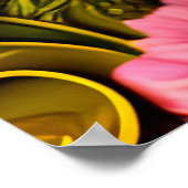 エジプトフローラ猫 ポスター (角)