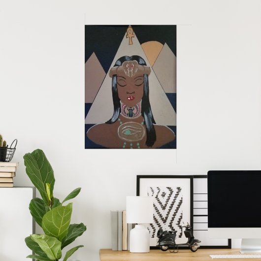 エジプトプリンセス ポスター (ホームオフィス)