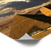 エジプトプリント ポスター (角)