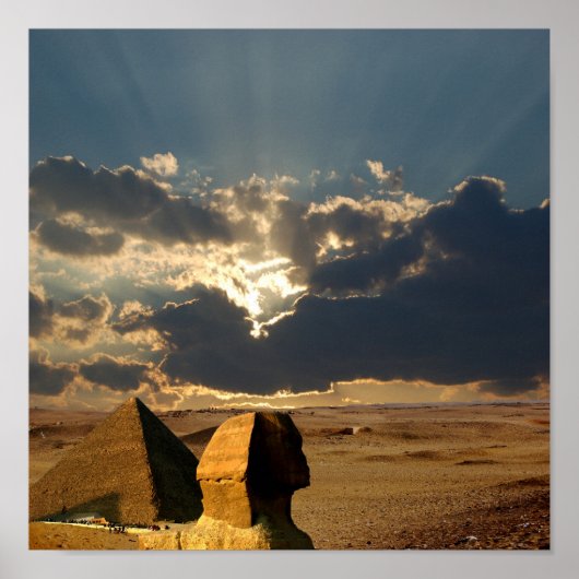 エジプトプリント ポスター (正面)