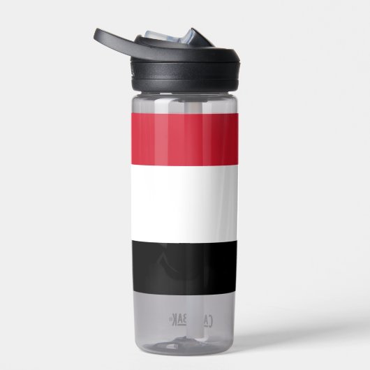 エジプトボトル、愛国的なエジプト国旗 ウォーターボトル (右面)