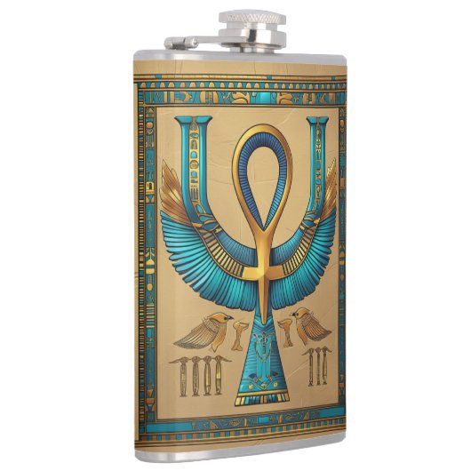 エジプトライフ鍵 フラスク (右)