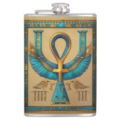 エジプトライフ鍵 フラスク (正面)