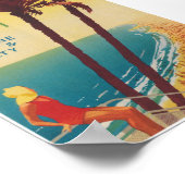 エジプトレトロヴィンテージ旅行ポスター ポスター (角)