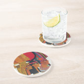 エジプトヴィンテージ航空旅行古代文化観光 コースター (側面)