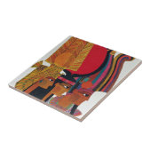 エジプトヴィンテージ航空旅行古代文化観光 タイル (側面)