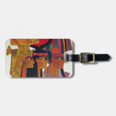 エジプトヴィンテージ航空旅行古代文化観光 ラゲッジタグ (正面横)