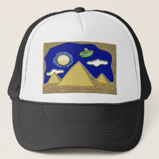 エジプト上のUFO キャップ