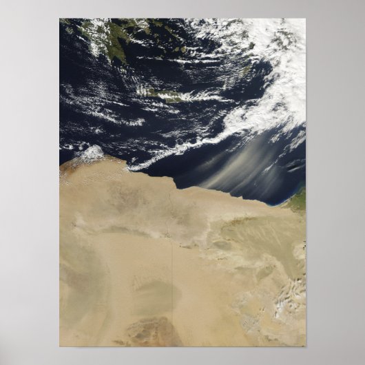 エジプト上空の塵嵐 ポスター (正面)