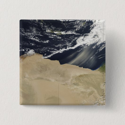 エジプト上空の塵嵐 缶バッジ (正面)