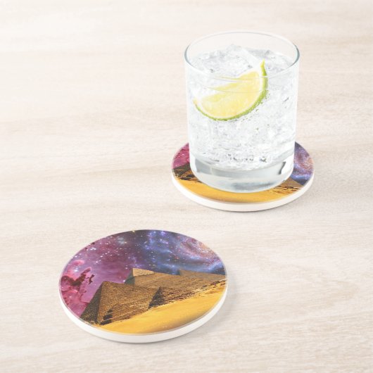 エジプト上空の宇宙嵐 コースター (側面)