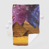 エジプト上空の宇宙嵐 ゴルフタオル (インサイチュ)