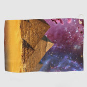 エジプト上空の宇宙嵐 ゴルフタオル (横)