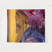 エジプト上空の宇宙嵐 タペストリー (正面(横))