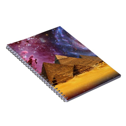 エジプト上空の宇宙嵐 ノートブック (右側)