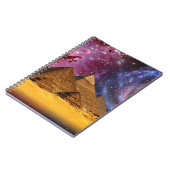 エジプト上空の宇宙嵐 ノートブック (左側)