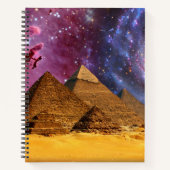 エジプト上空の宇宙嵐 ノートブック (正面)