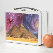 エジプト上空の宇宙嵐 メタルランチボックス (インサイチュ)