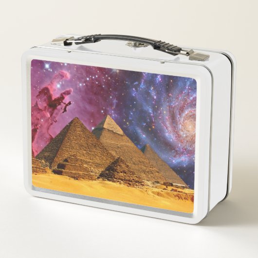 エジプト上空の宇宙嵐 メタルランチボックス (裏面)