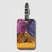 エジプト上空の宇宙嵐 ラゲッジタグ (正面縦)